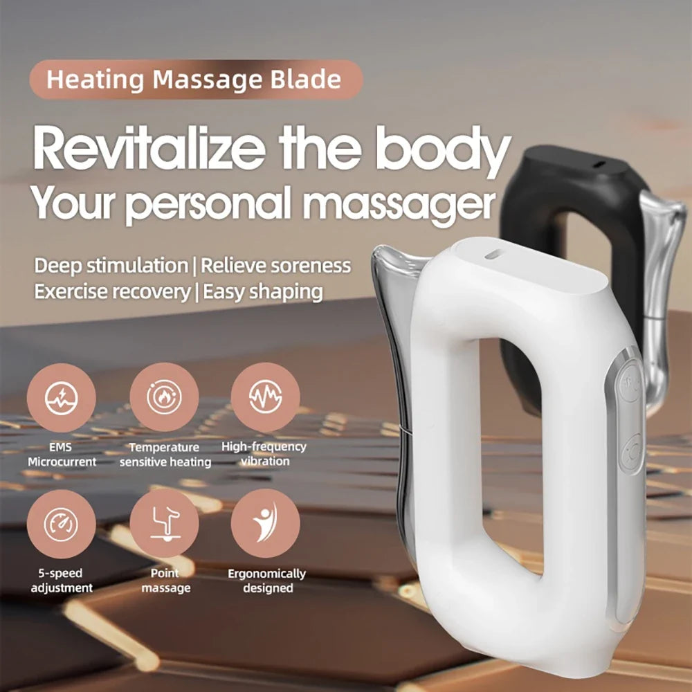 Fascia Massager Microcurrent & Vibration Rechargeable