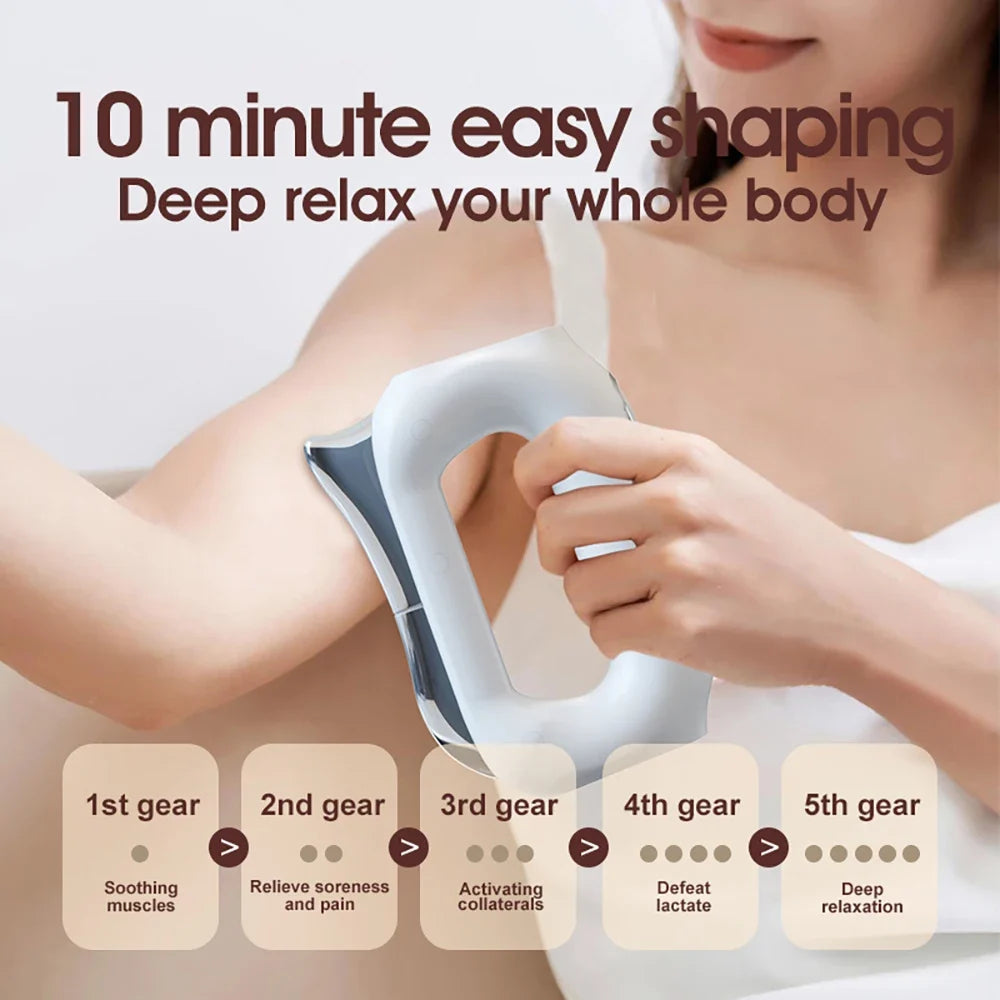 Fascia Massager Microcurrent & Vibration Rechargeable