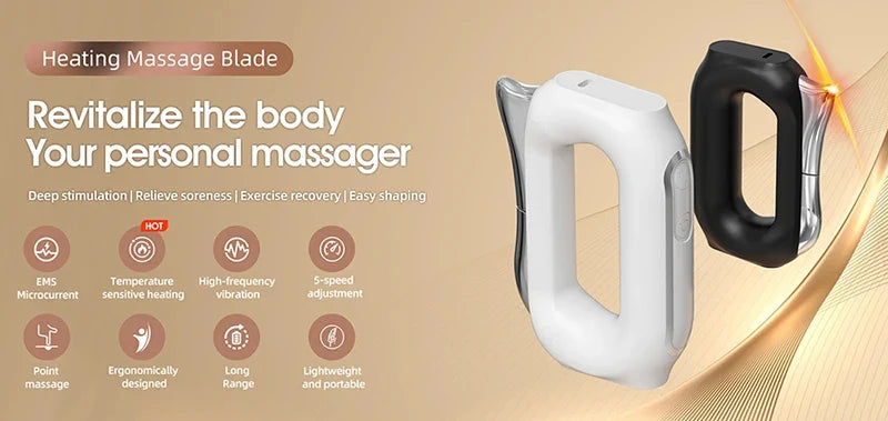 Fascia Massager Microcurrent & Vibration Rechargeable