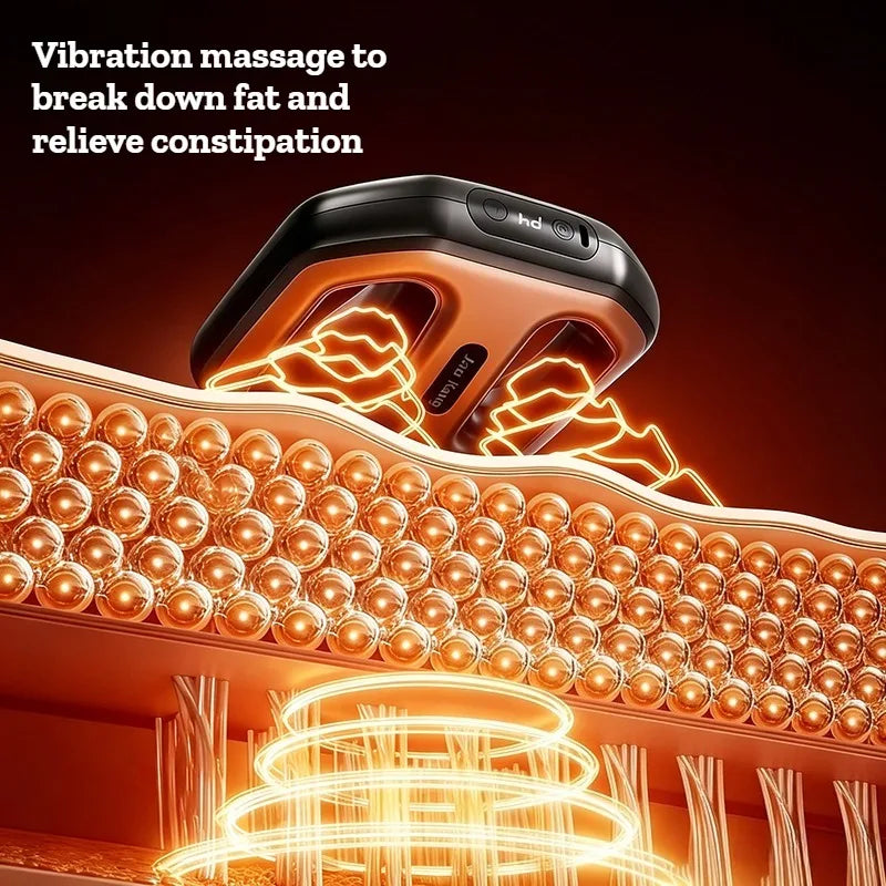Fascia Massager Ring Dual-Ring Vibration Compact & Portable