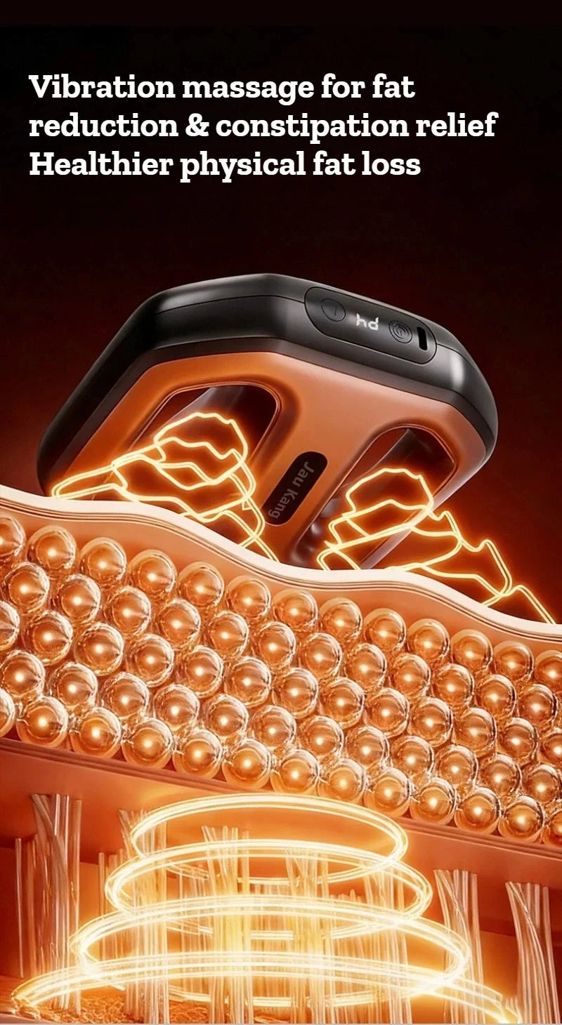Fascia Massager Ring Dual-Ring Vibration Compact & Portable
