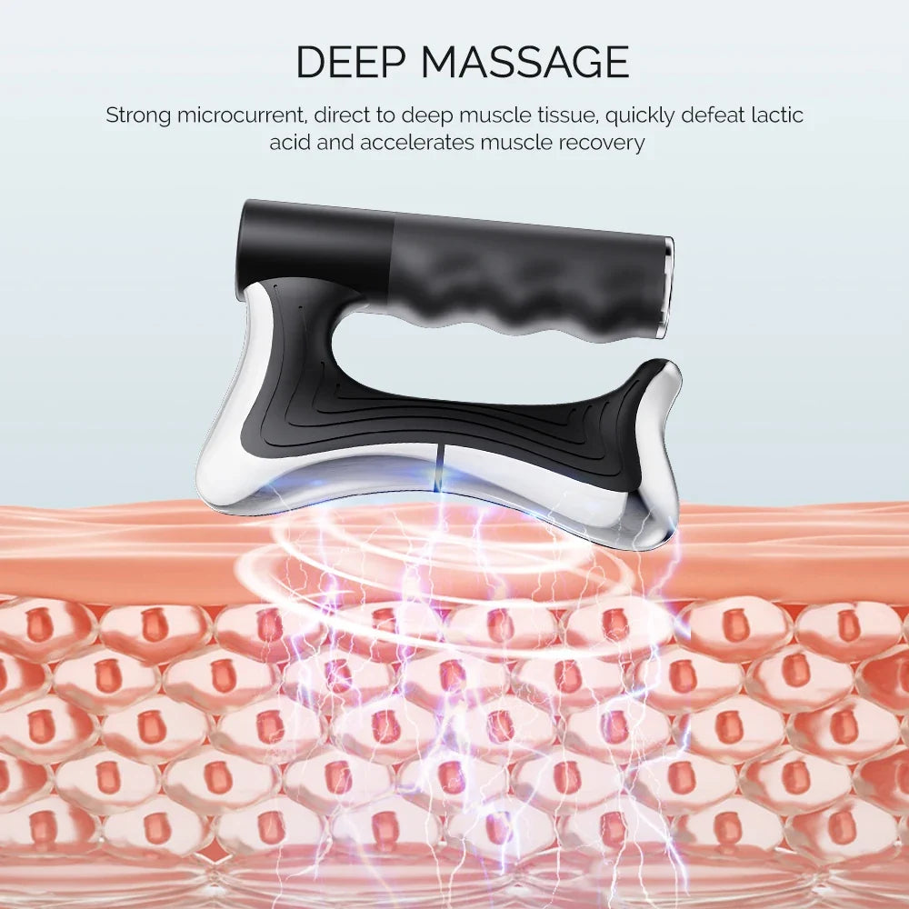 Fascia Scraper Massager High-Frequency Vibration & Adjustable Heat