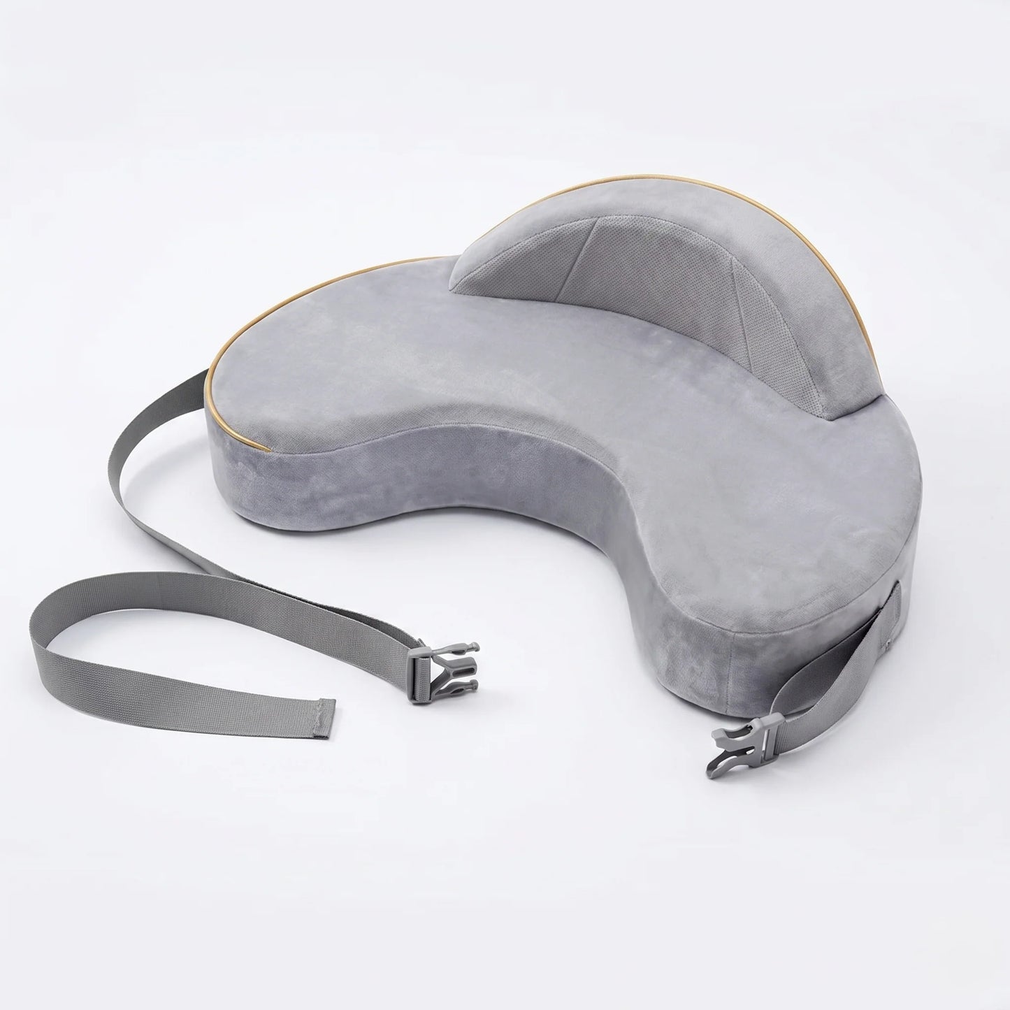 Feeding Support Pillow Ergonomic Contoured Adjustable Strap & Washable Cover