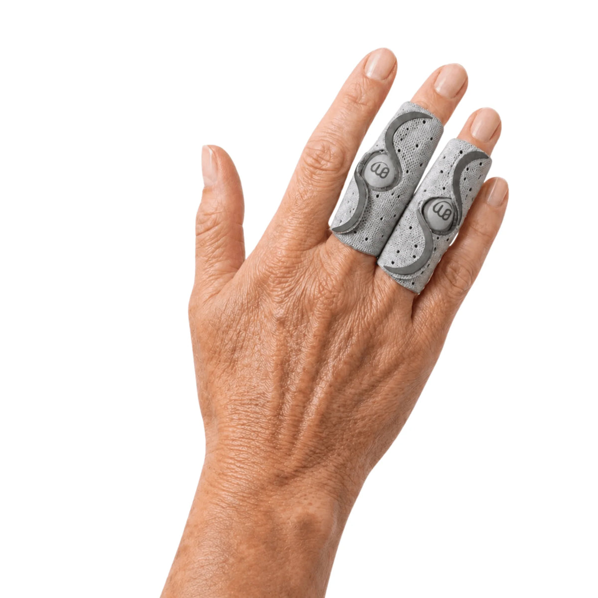 Finger Support Brace Dual-Spring Adjustable Breathable Fabric