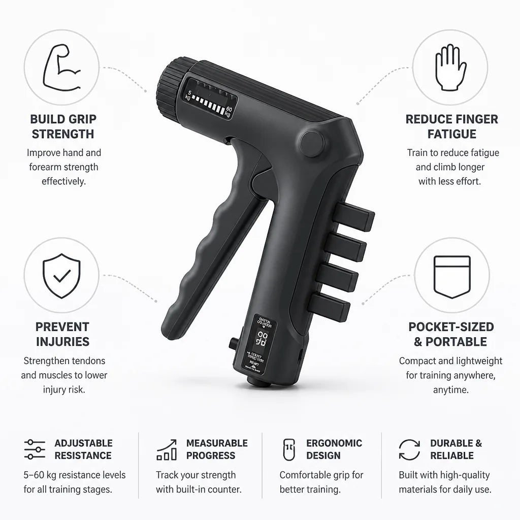Finger Trainer Adjustable Resistance & Pocket-Sized