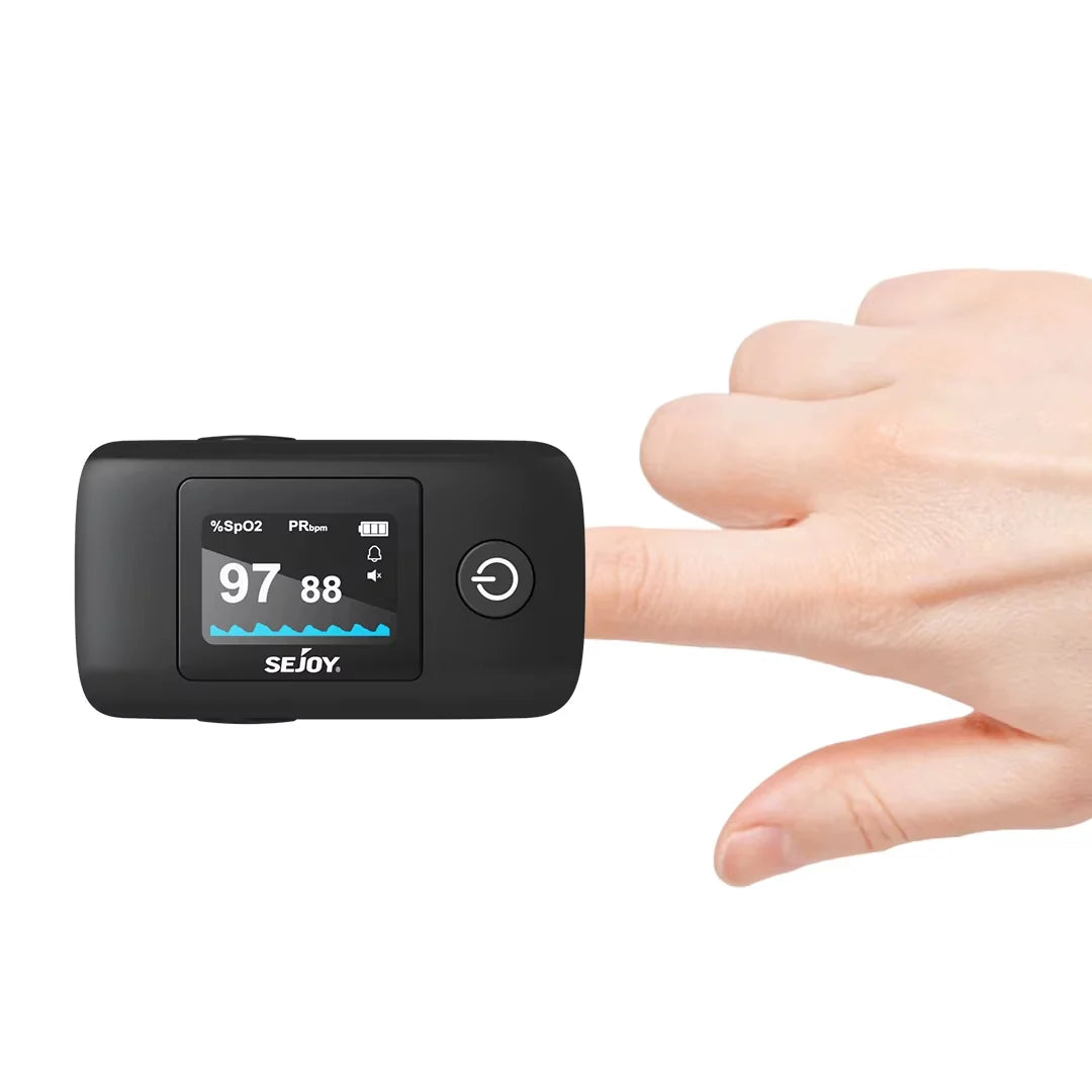 Fingertip Pulse Oximeter 4-in-1 Rotating OLED