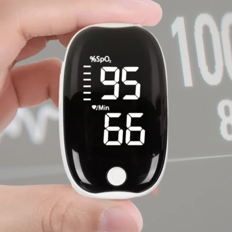 Fingertip Pulse Oximeter Accurate SpO2 & Pulse LED Display