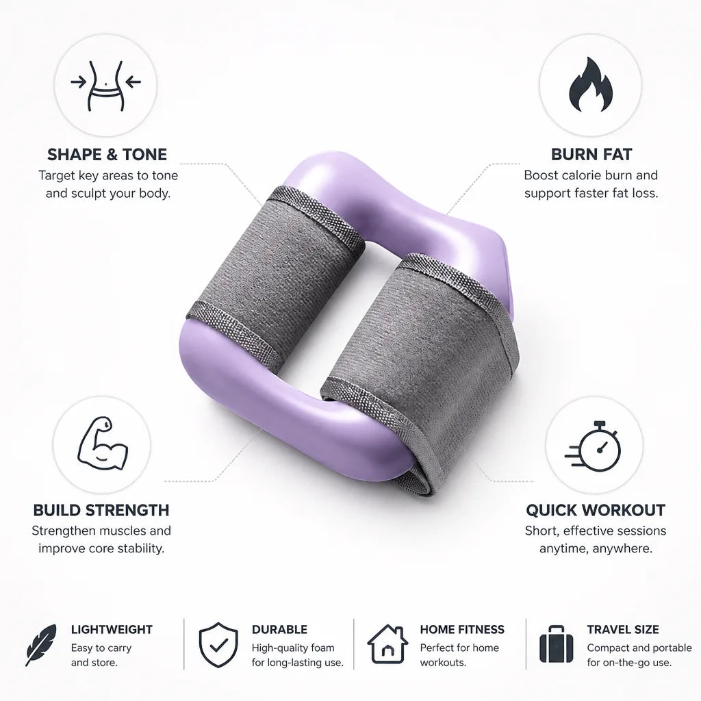 Fitness Ring Lightweight Foam Grip Travel Size