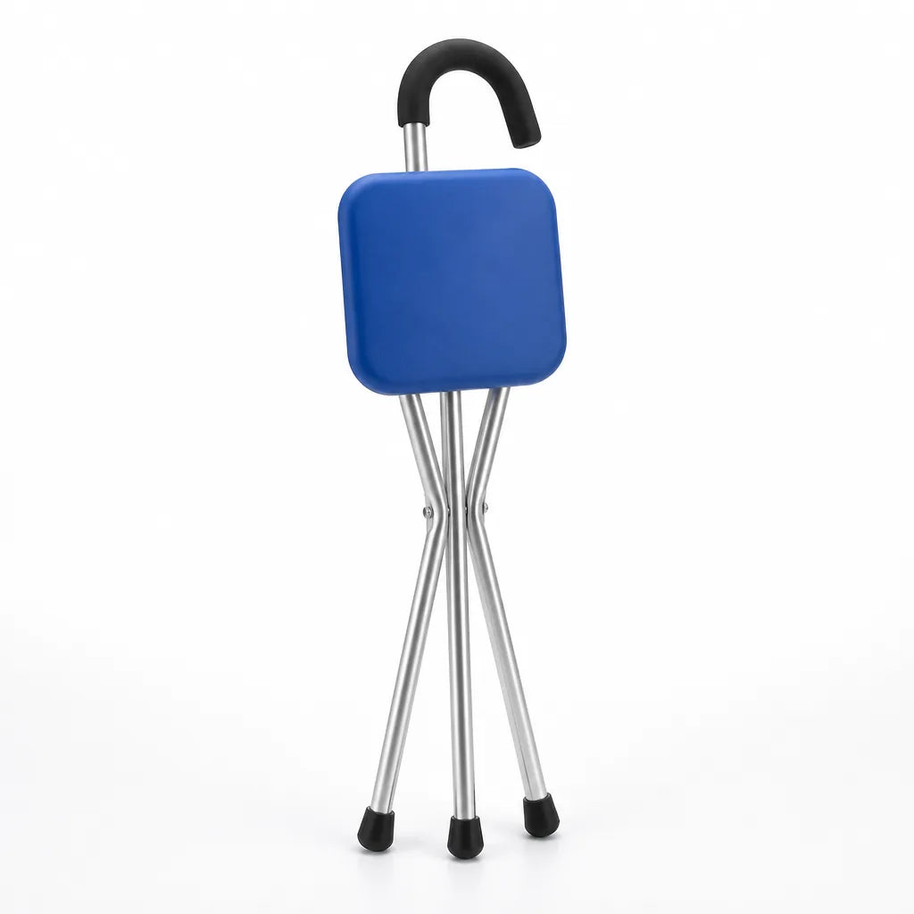 Folding Cane Chair Quick-Fold Portable Seat