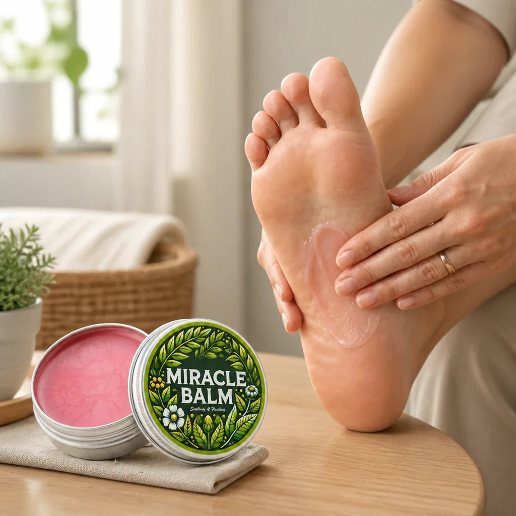 Foot Balm Regenerating Herbal Pain Relief 2-Pack
