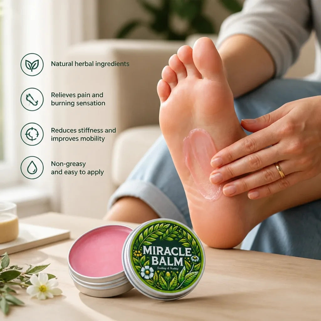 Foot Balm Soothing Herbal Non-Greasy