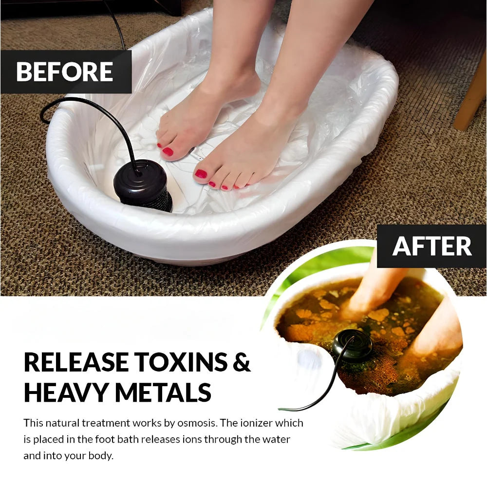 Foot Bath Ionic 20-Min Timer Portable