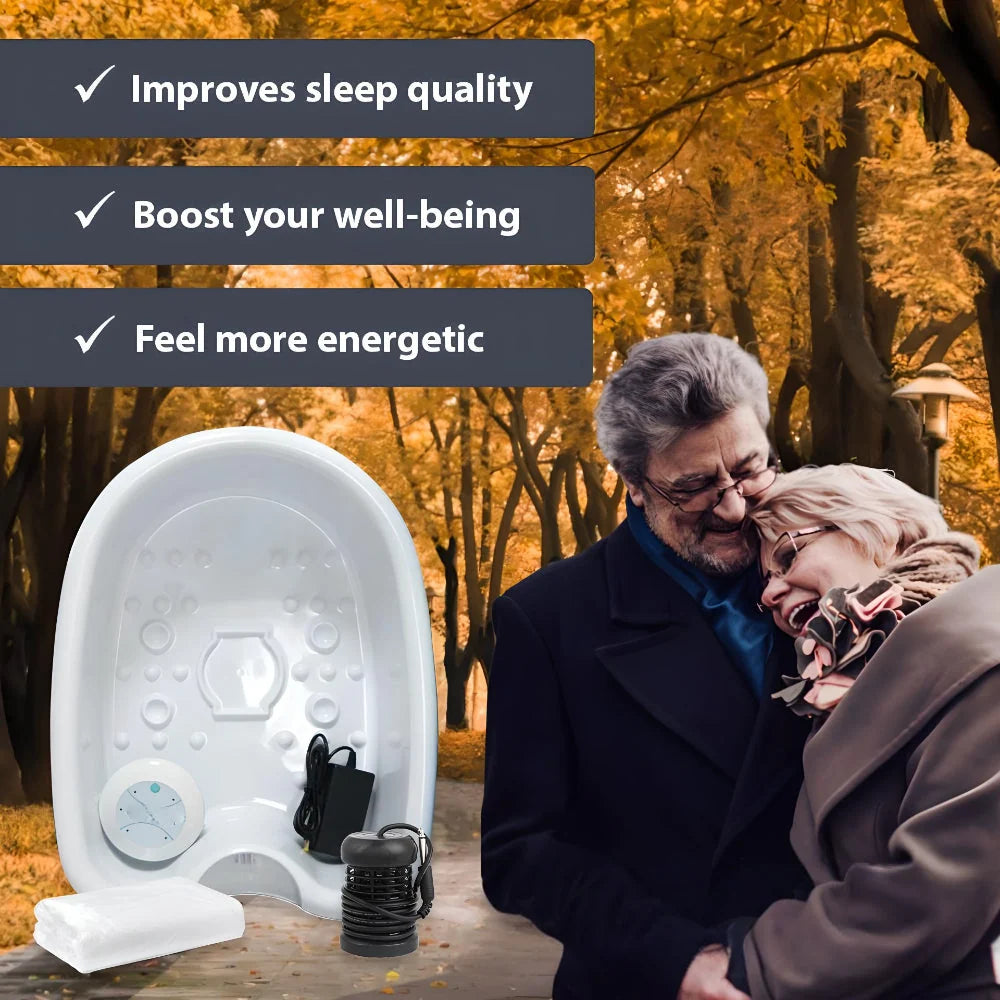 Foot Bath Ionic 20-Min Timer Portable