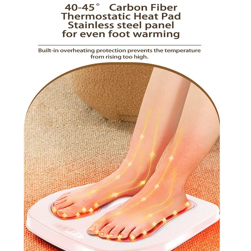Foot & Body Massager EMS Heat Therapy Remote Control
