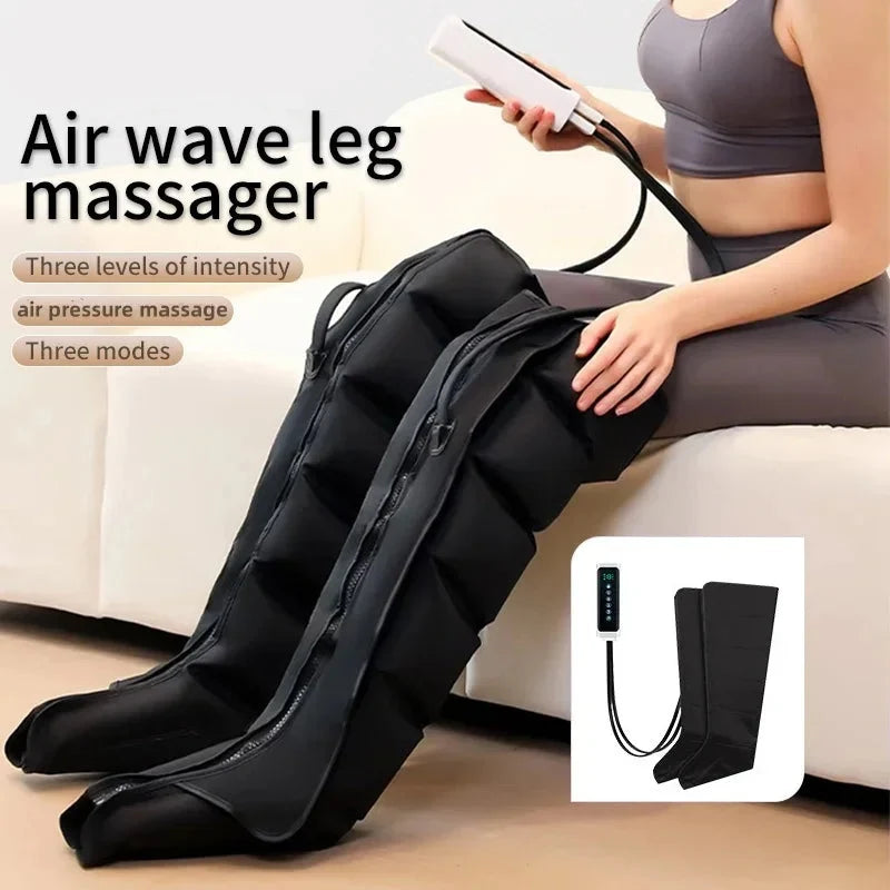 Foot & Calf Massager 360 Degree Air Compression Remote