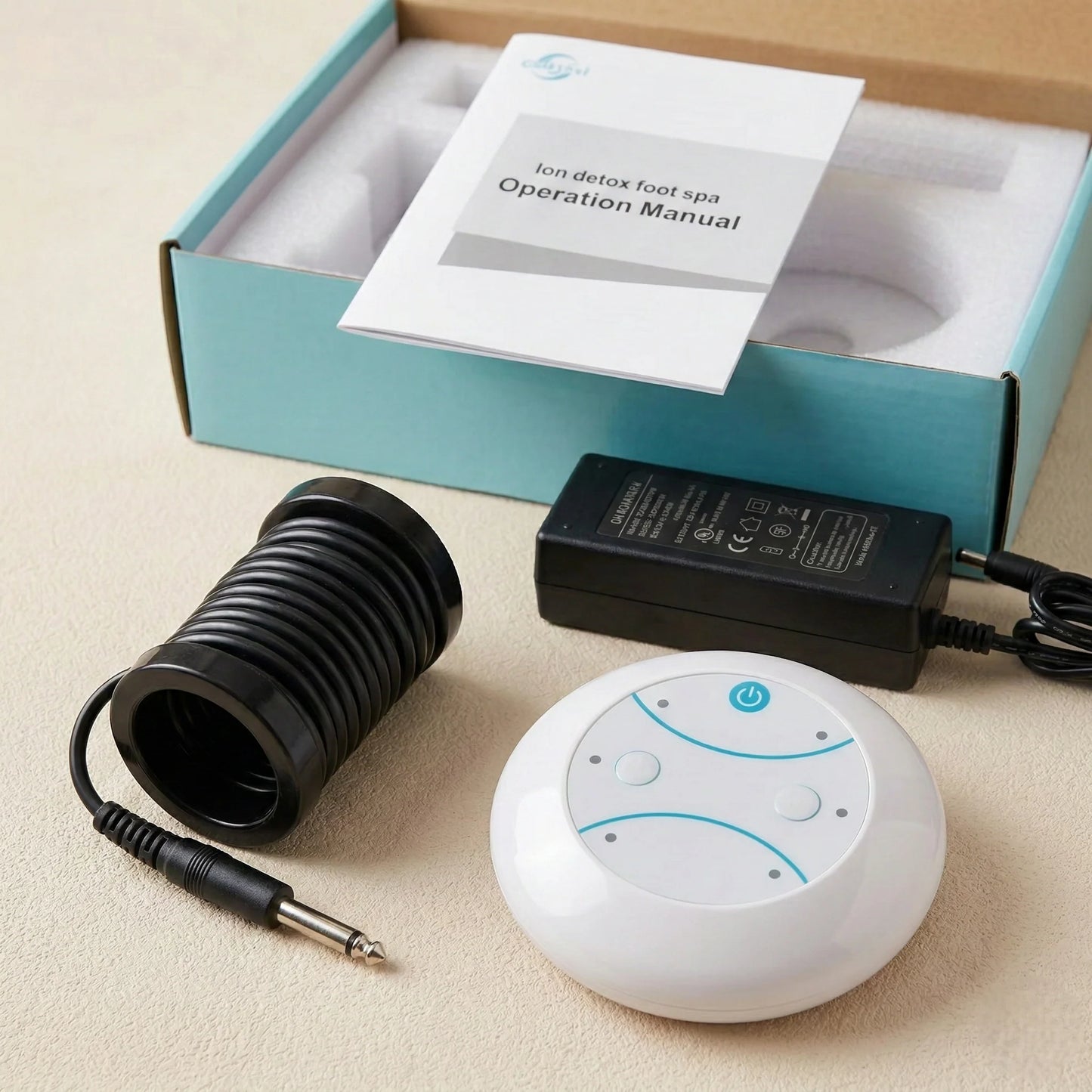 Foot Detox Spa Machine Multi-Plug Compatible & Easy Setup