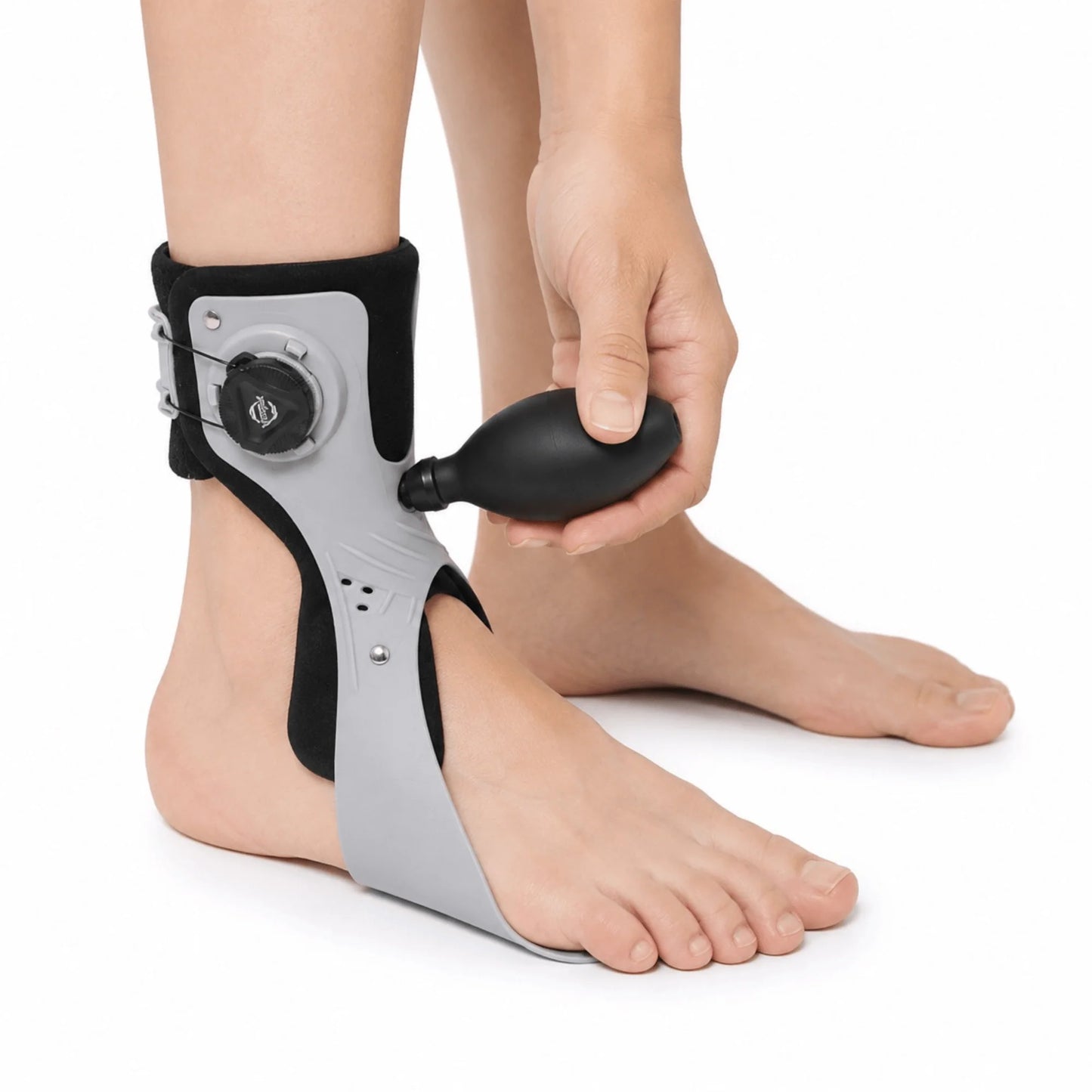 Foot Drop Brace Rotary Dial & Inflatable Airbag