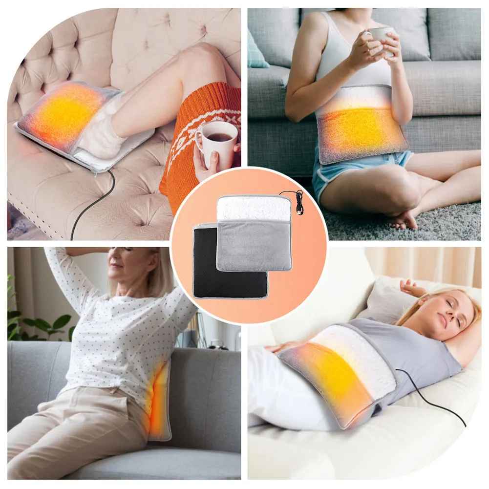 Foot Heating Pad Electric Plug-In Steady Warmth