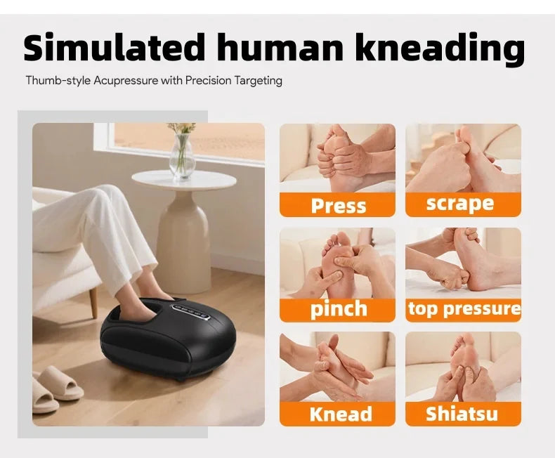Foot Massager Deep Kneading & Air Compression