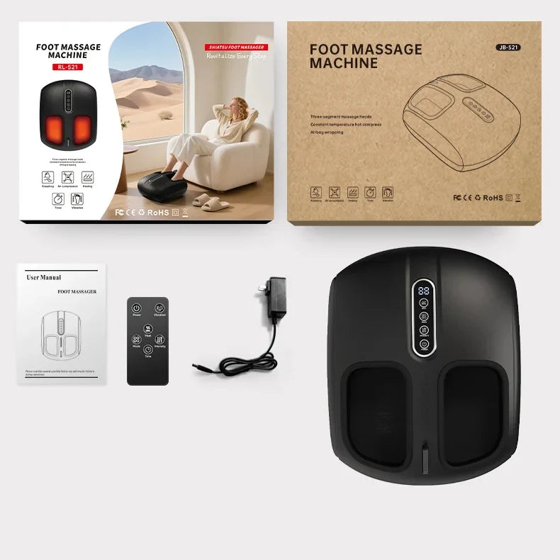 Foot Massager Deep Kneading & Air Compression