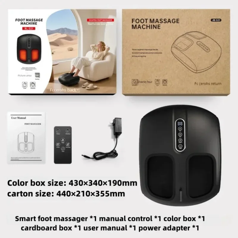 Foot Massager Deep Kneading & Air Compression