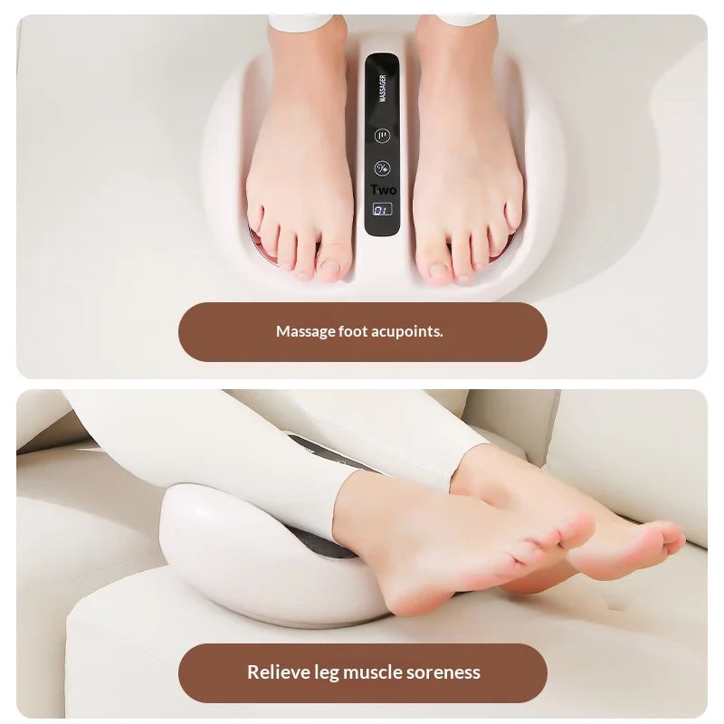 Foot Massager Deep Kneading & Heat Therapy