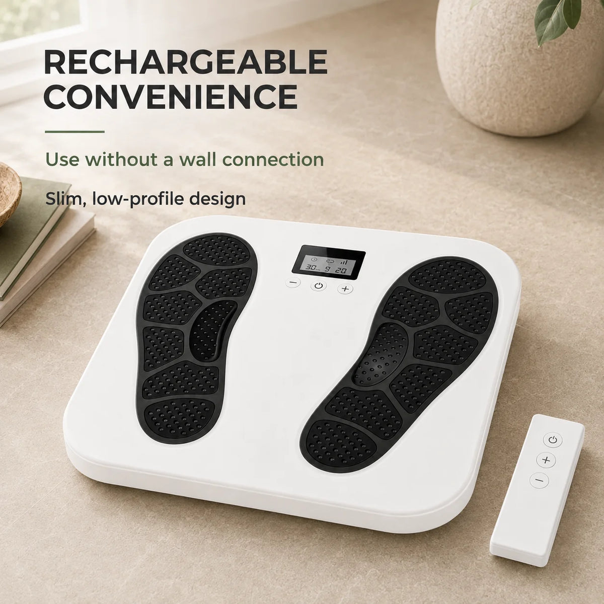 Foot Massager EMS & TENS Wireless & Rechargeable