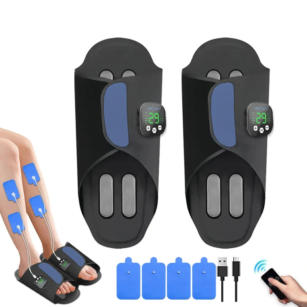 Foot Massager EMS Wireless Remote USB-C Rechargeable