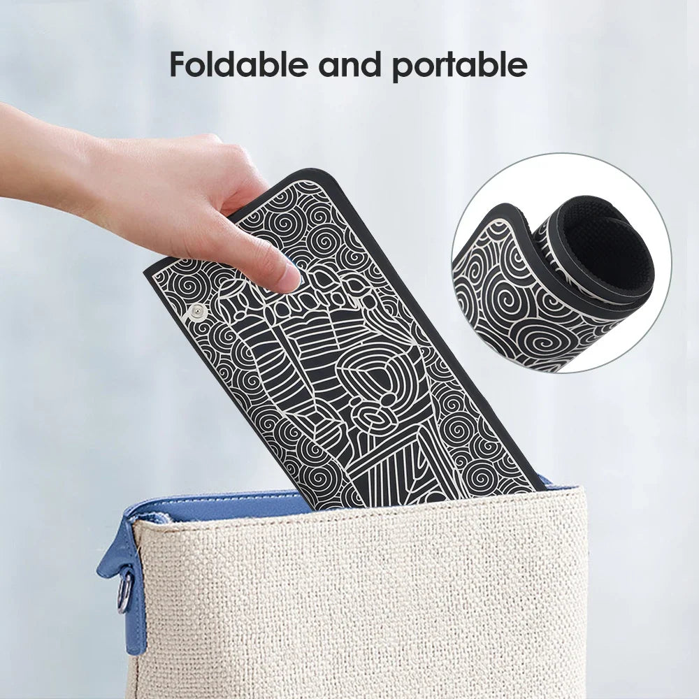 Foot Massager Mat EMS 8 Modes USB-C Rechargeable