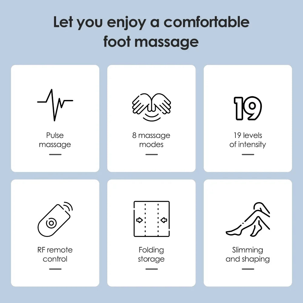 Foot Massager Mat EMS & TENS USB Rechargeable