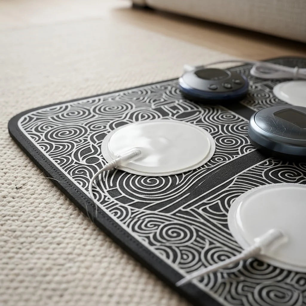 Foot Massager Mat Heated & Textured Adjustable Modes