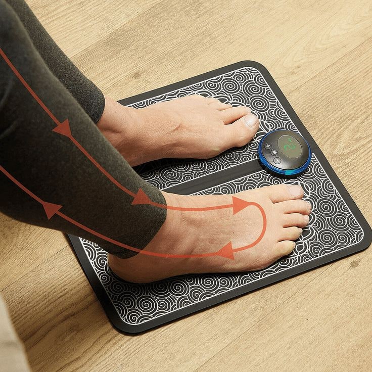 Foot Massager Mat Portable EMS Detachable Pod