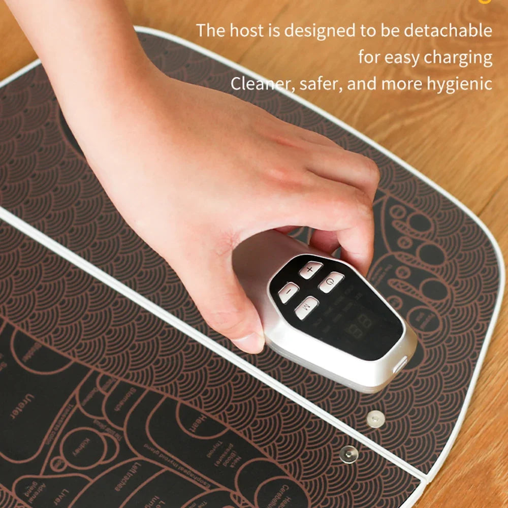 Foot Massager Pad EMS 32 Intensity Levels Remote