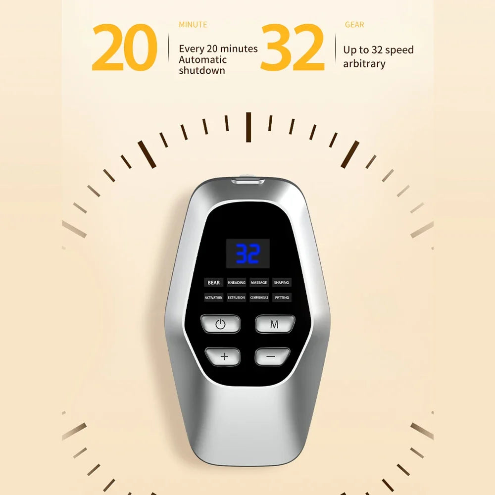 Foot Massager Pad EMS 32 Intensity Levels Remote