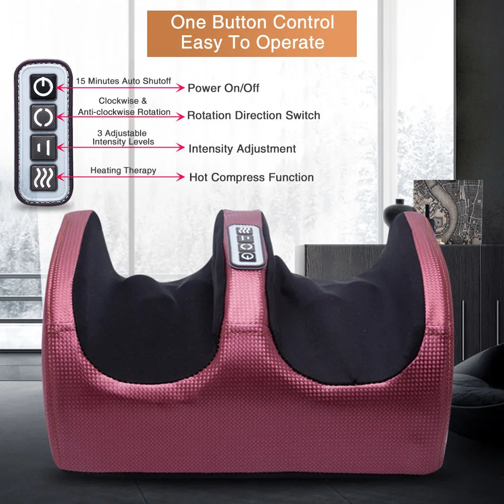 Foot Massager Shiatsu 12 Nodes & Heat