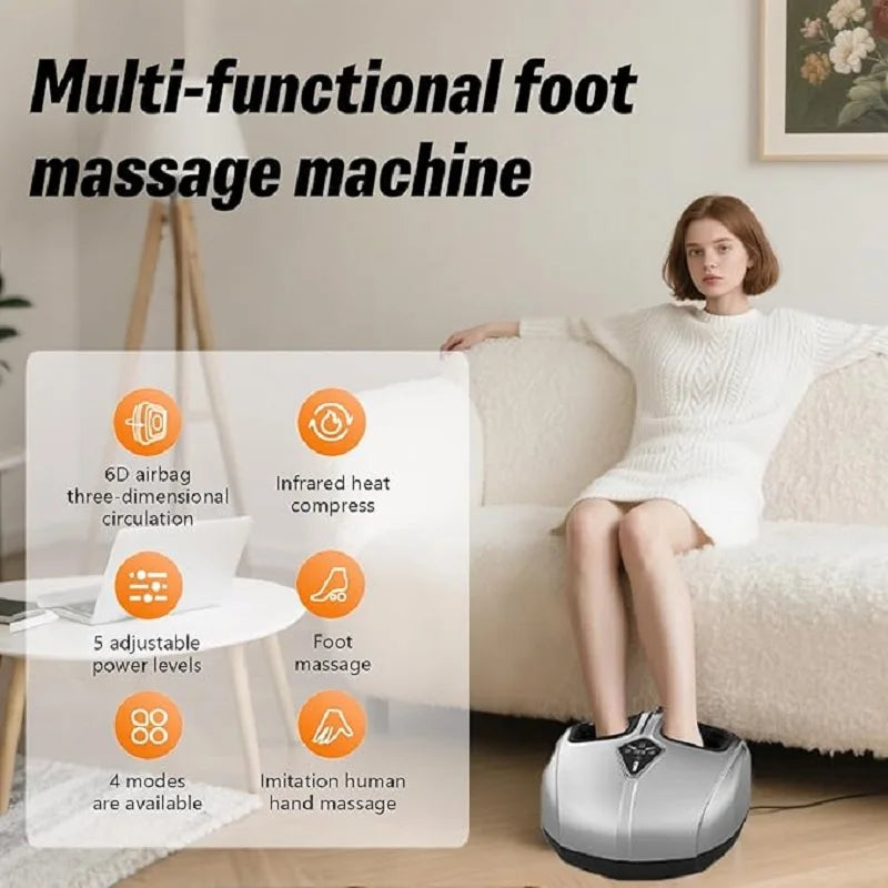 Foot Massager Shiatsu Deep Kneading & Air Compression