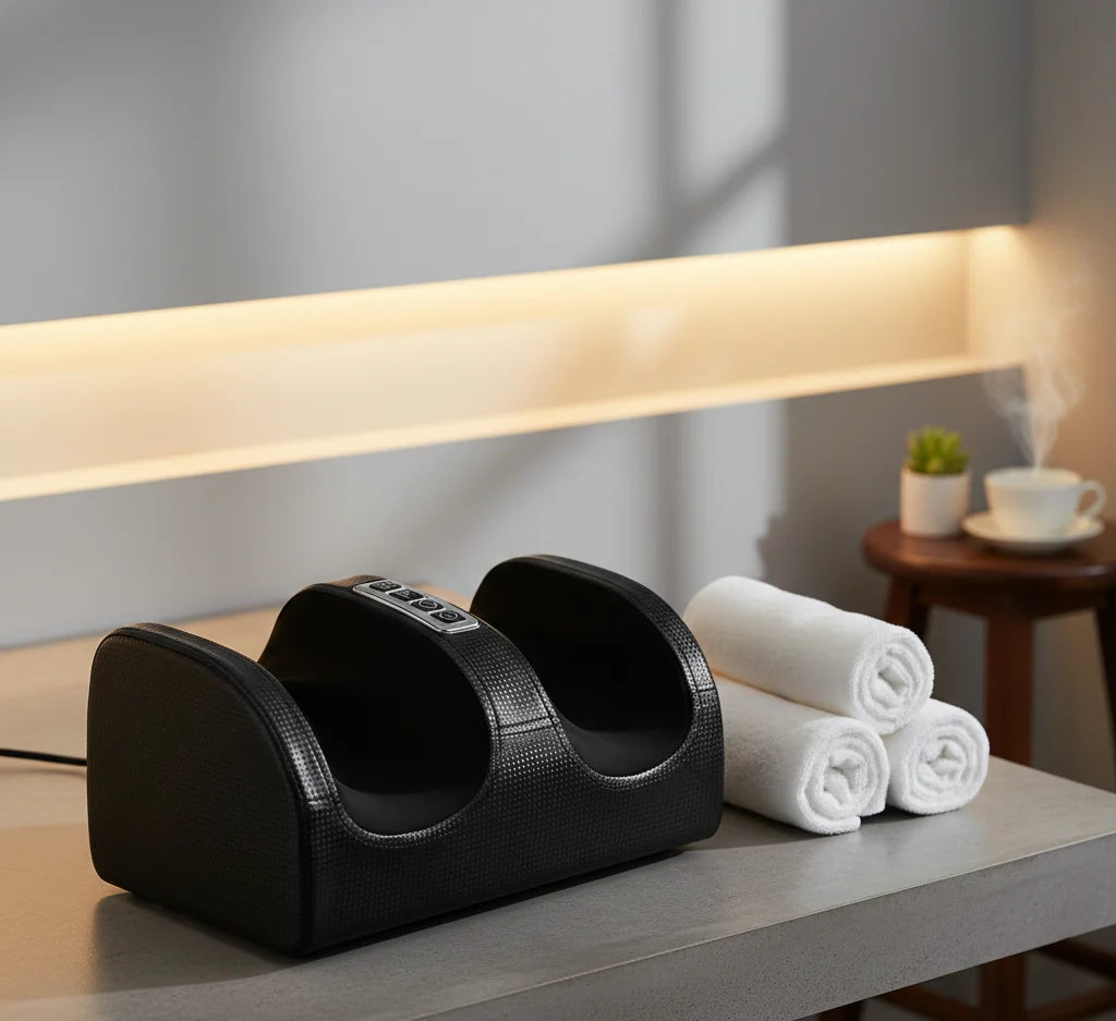 Foot Massager Shiatsu & Heat Hands-Free