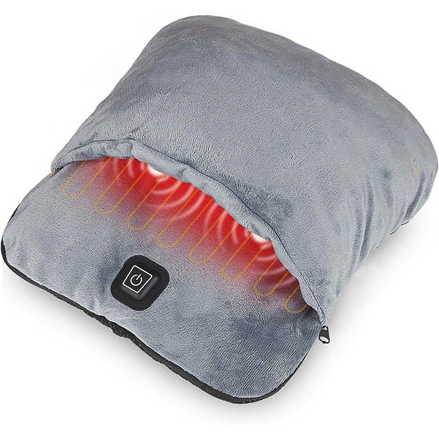 Foot Massager Shiatsu Vibration & Heat USB Powered
