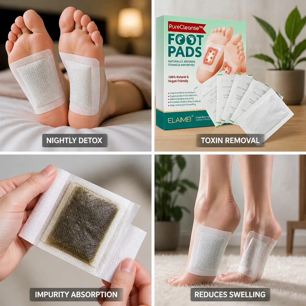 Foot Patch Lymphatic Drainage Herbal Night