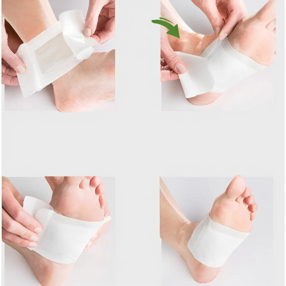 Foot Patches Adhesive Overnight Bamboo Extract