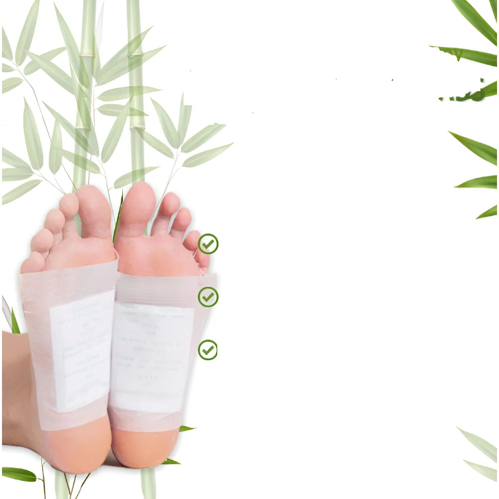 Foot Patches Adhesive Overnight Bamboo Extract