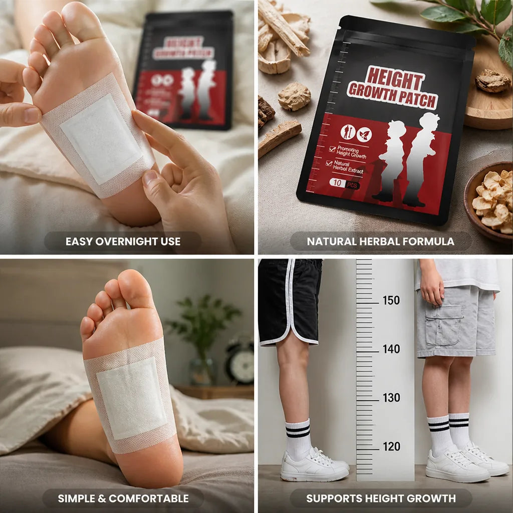 Foot Patches Overnight Herbal Growth Support