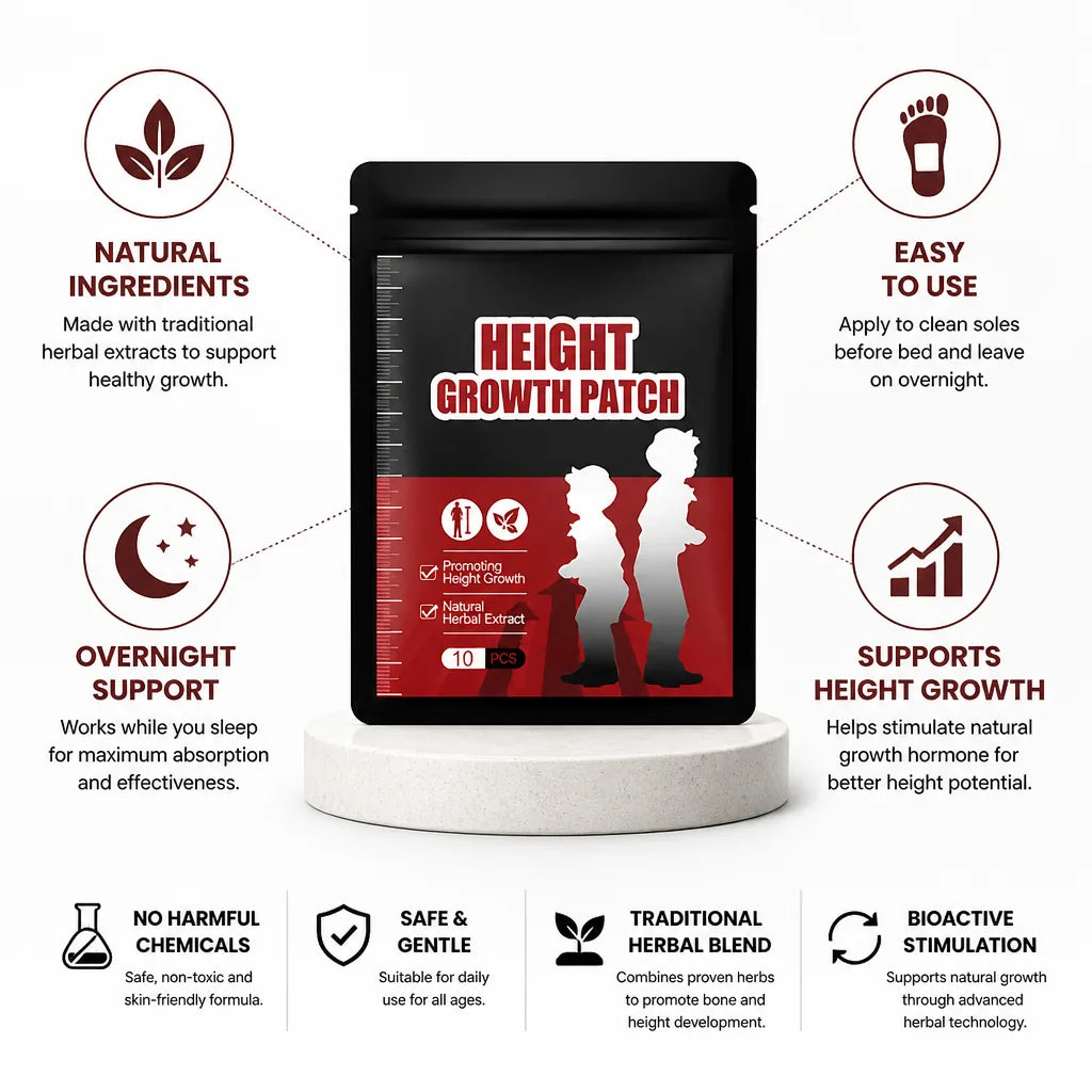 Foot Patches Overnight Herbal Growth Support