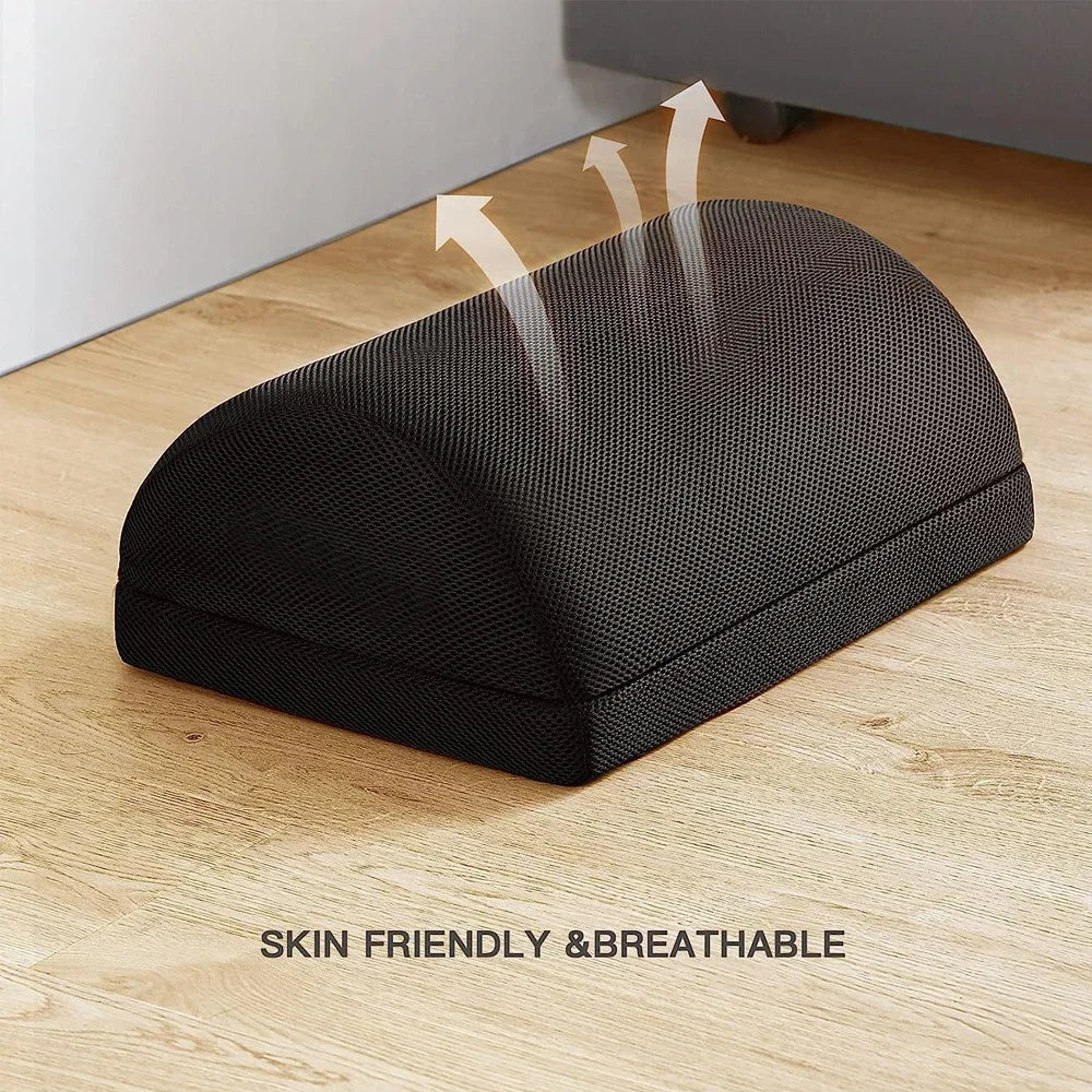 Foot Rest Memory Foam Two Heights Non-Slip Base