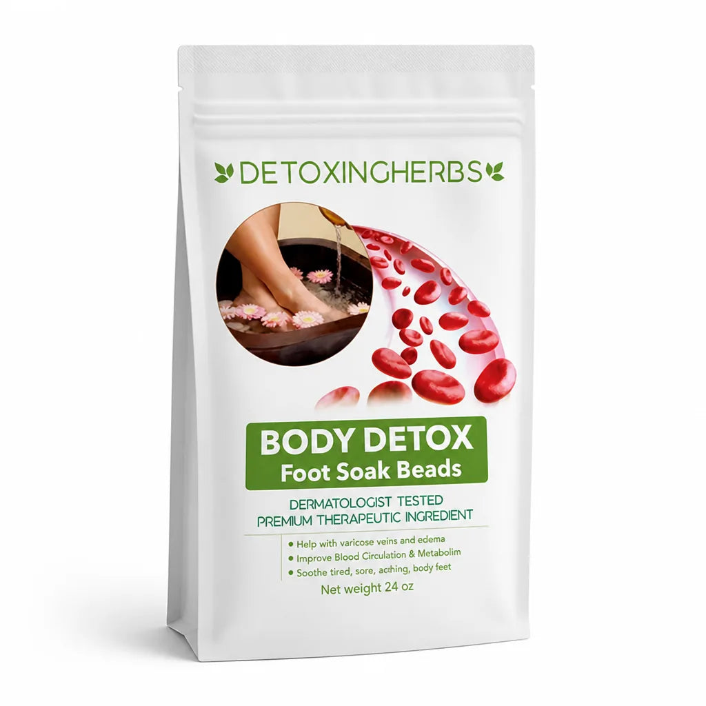 Foot Soak Beads Herbal Detox Reduces Swelling