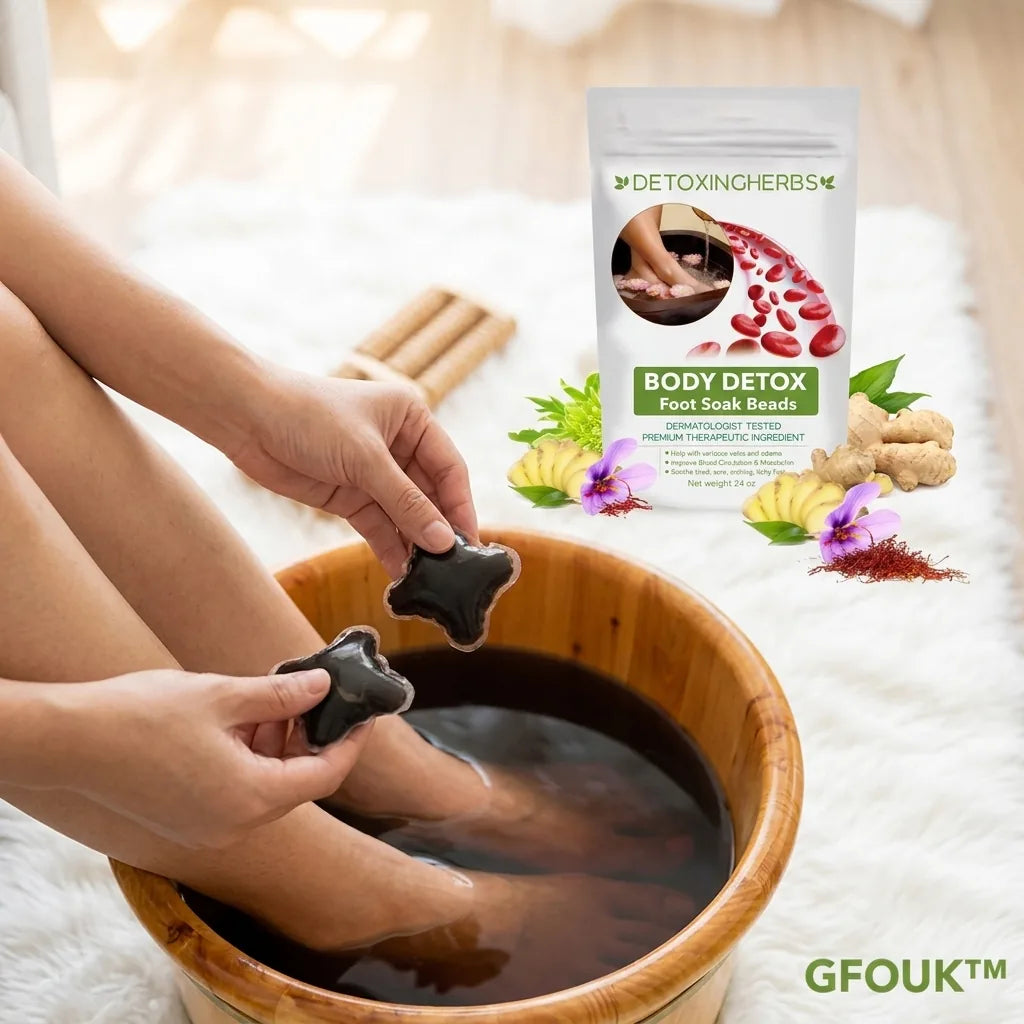 Foot Soak Beads Herbal Detox Reduces Swelling