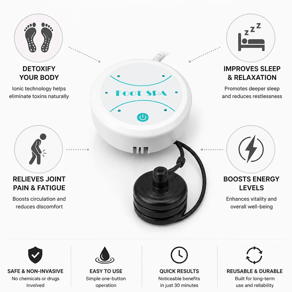 Foot Spa Electric Ionic Detox