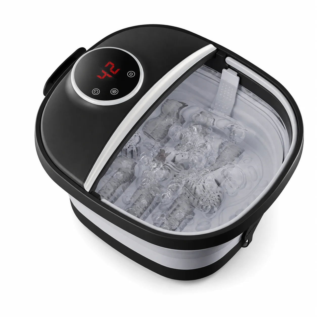 Foot Spa Foldable Heated Six Rollers