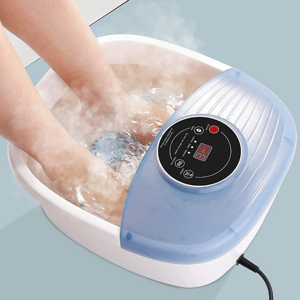 Foot Spa Massager Temperature Control & Bubble Bath