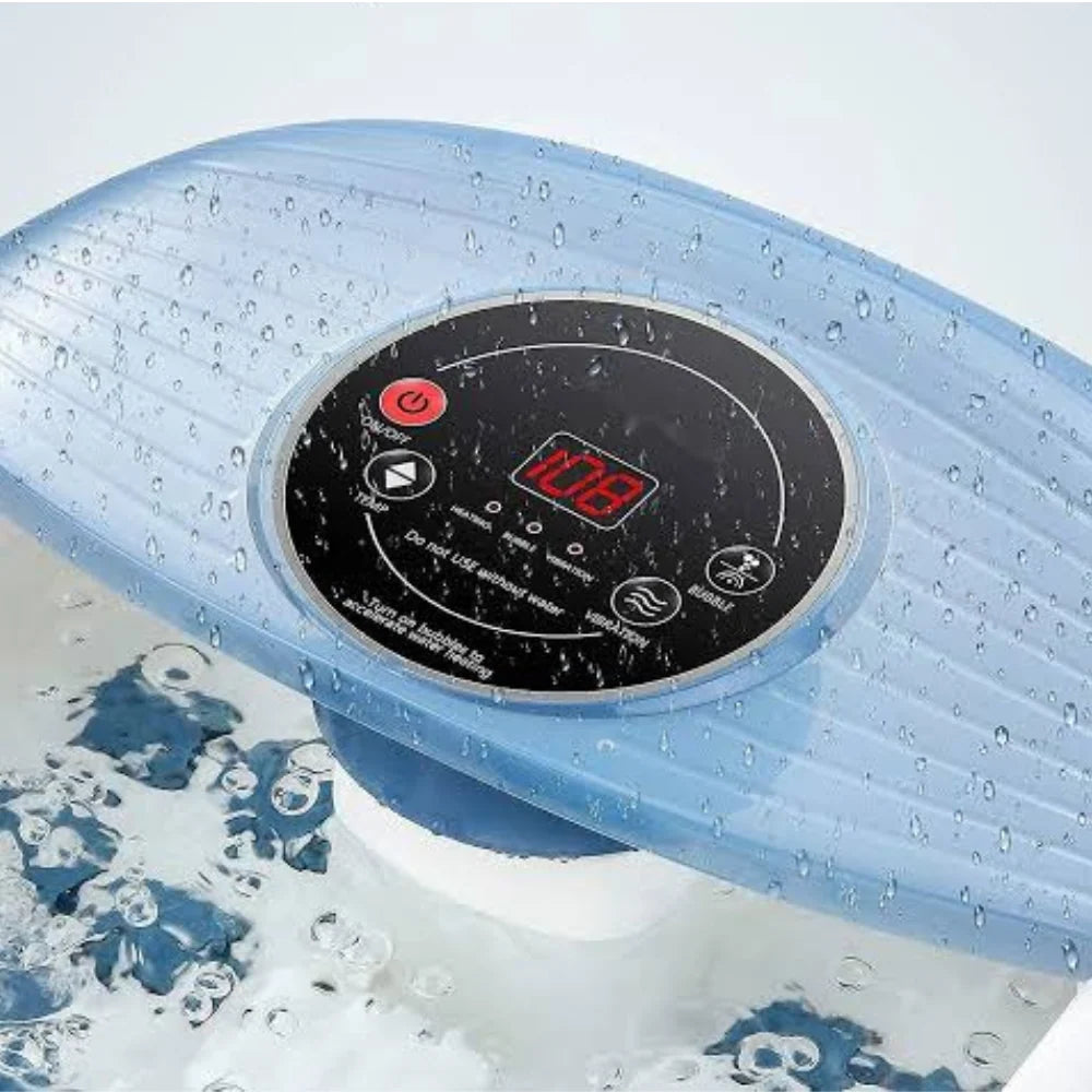 Foot Spa Massager Temperature Control & Bubble Bath
